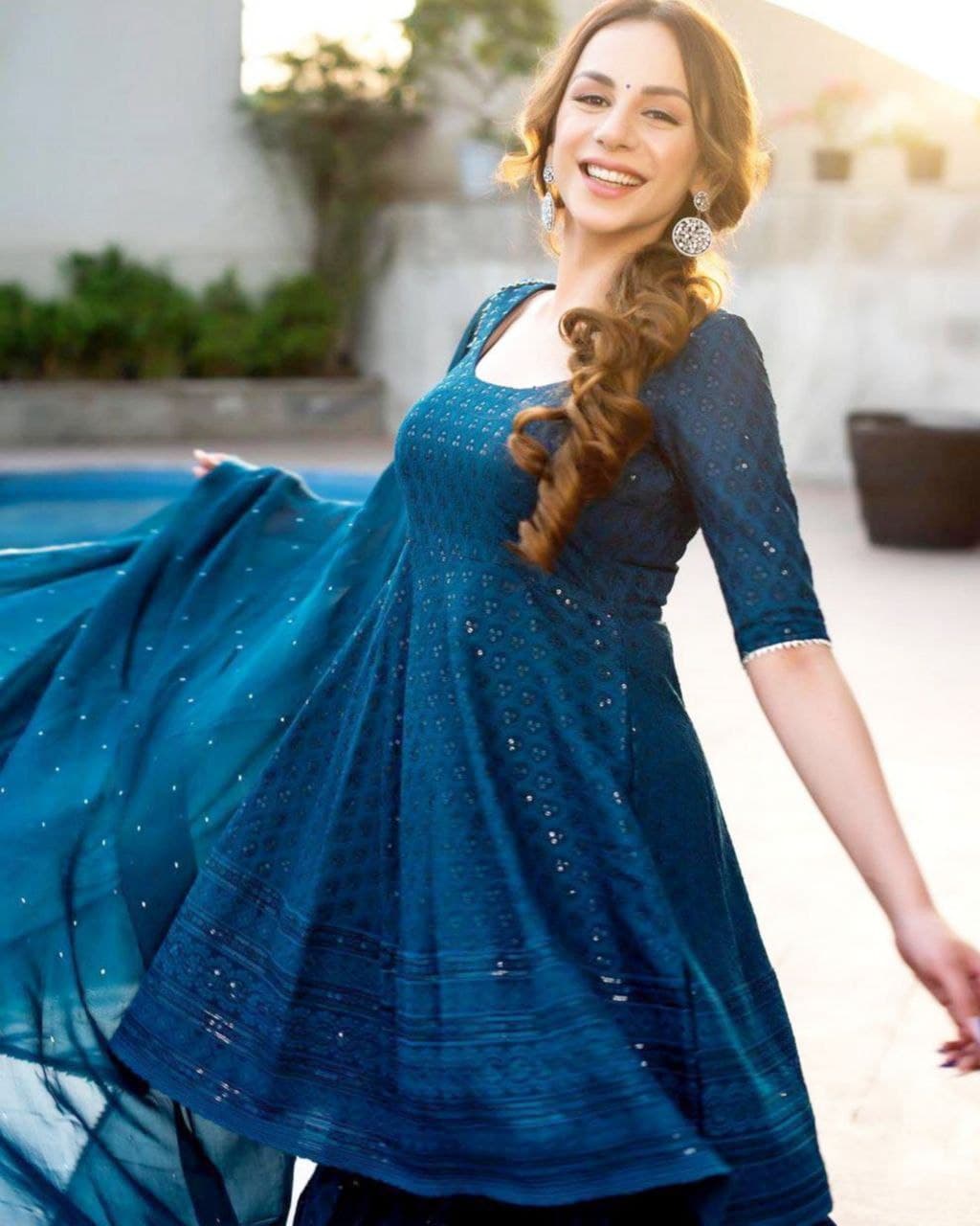 Aromatic Georgette Embroidery Work Palazo Suit With Dupatta